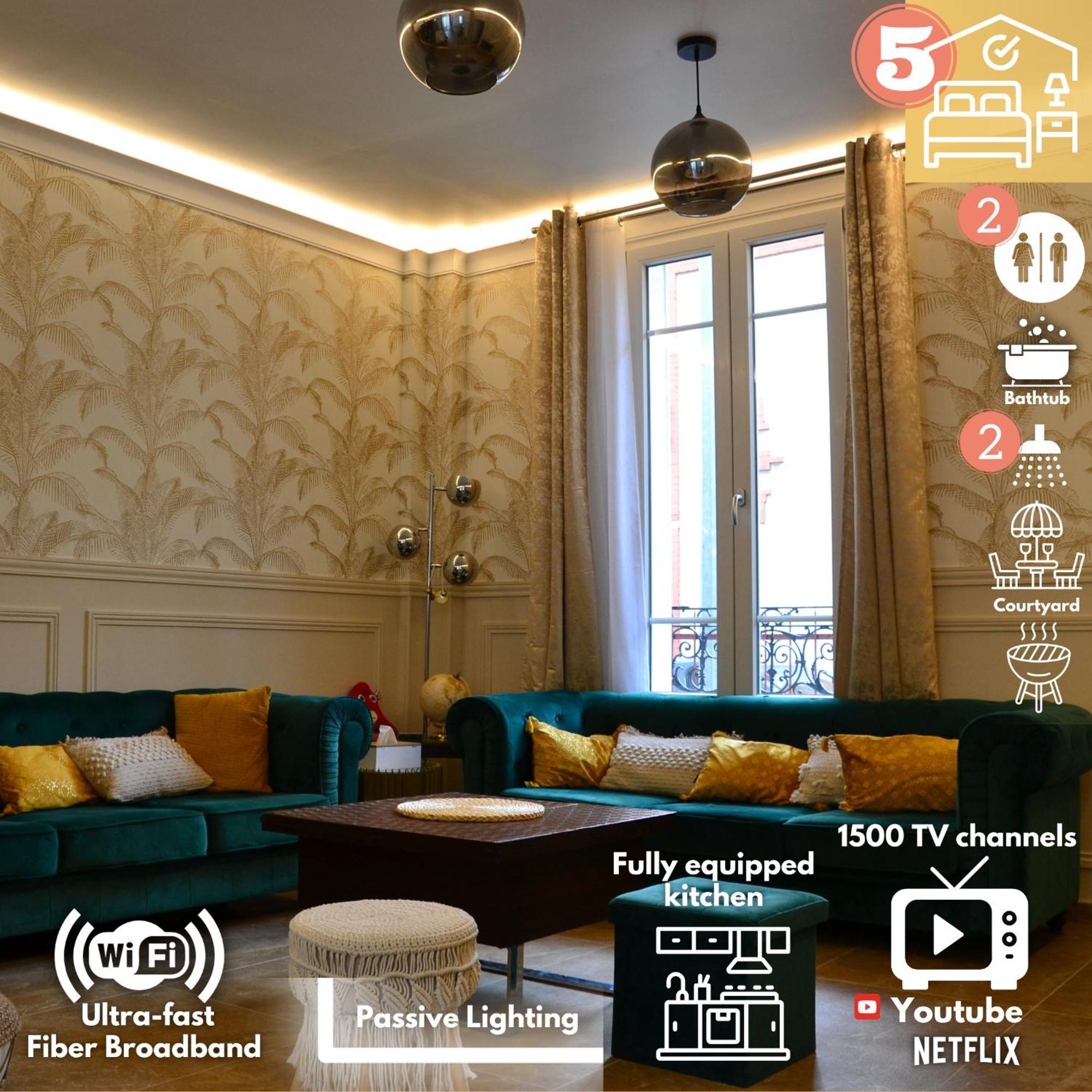 La Maison Rayofam, A 30 Min De Paris, A 5 Min Du Stade De France Saint-Denis  Extérieur photo